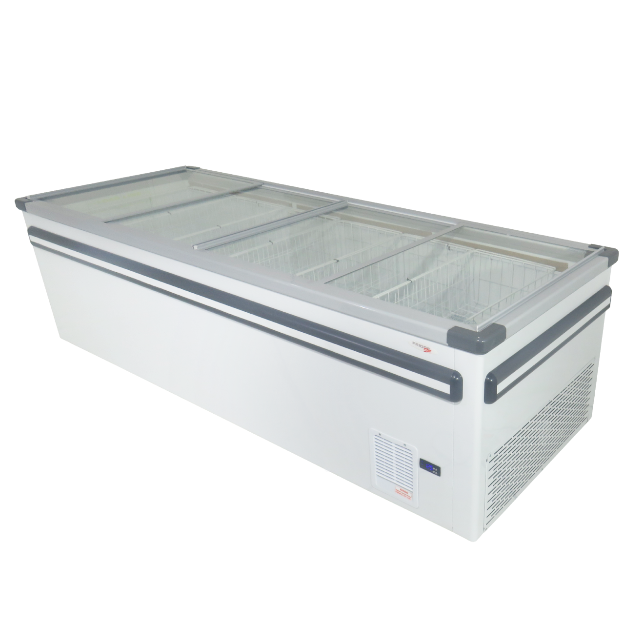 Fridge Factory - VS2500 Glass Sliding Top Island Freezer