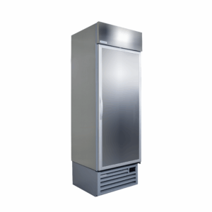 Staycold - SHD690F Single Solid Door Freezer with S/Steel Sides & Grey Trim