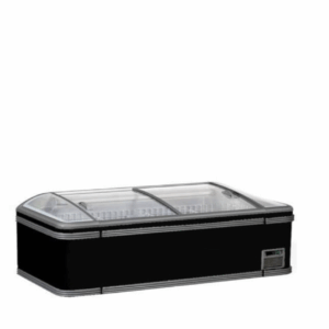 Queens - CVTS-1850RE 660L Curved Glass Visi-Top Freezer