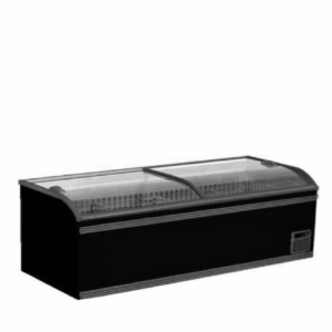 Queens - CVTS-2100RE 760L Curved Glass Visi-Top Freezer
