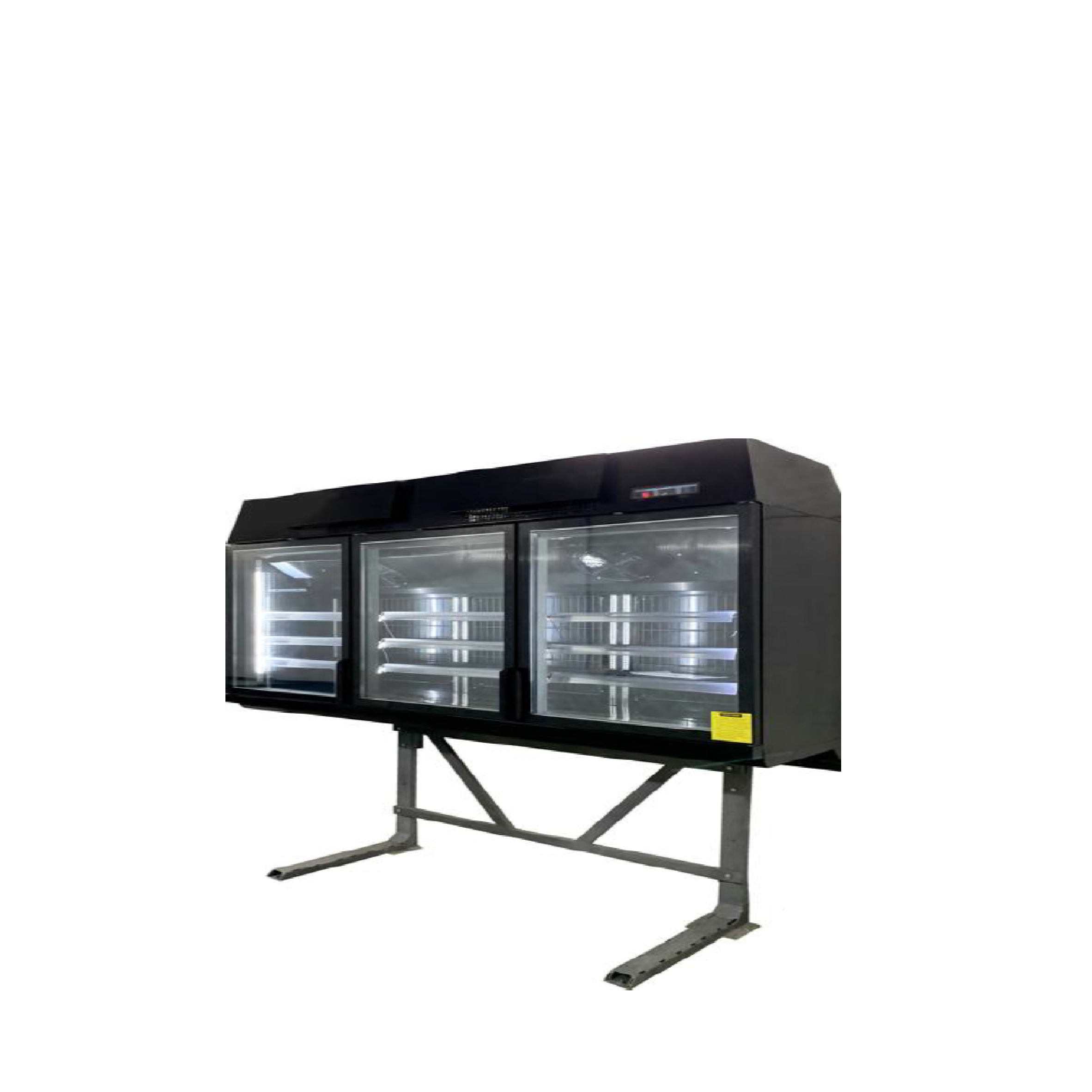 Queens - TOP3-DF 3 Door Top Glass Freezer